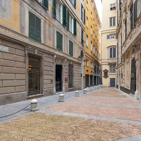 Appartamento Centro Storico Caruggi 2Min Acquario Pellicceria Superior Loft Palazzo Rolli Genova Esterno foto