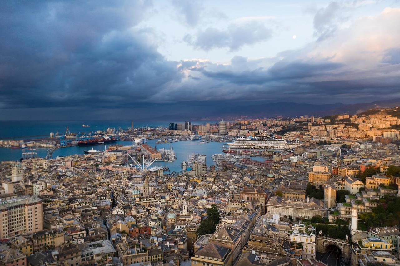 Appartamento Centro Storico Caruggi 2Min Acquario Pellicceria Superior Loft Palazzo Rolli Genova Esterno foto