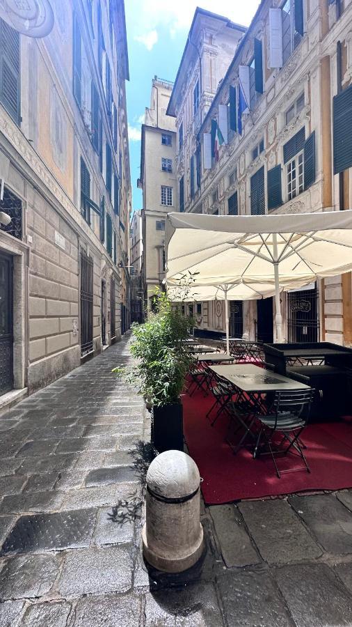 Appartamento Centro Storico Caruggi 2Min Acquario Pellicceria Superior Loft Palazzo Rolli Genova Esterno foto